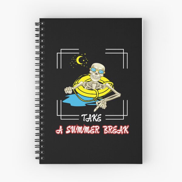 Item preview, skeleton takes a summer break designed and sold by Thespacerocket.