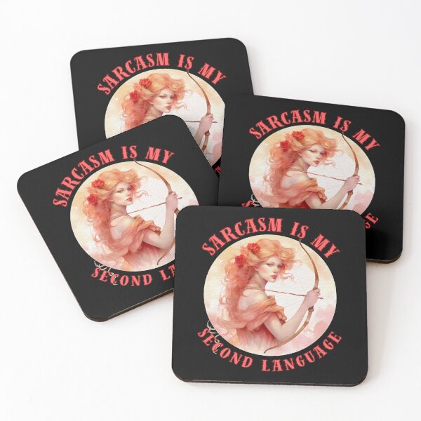 Item preview, Sarcasm Is My Second Language. sagittarius astrology designed and sold by ZodiacWonders.