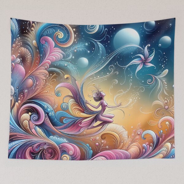Item preview, Dance of the Cosmic Breeze designed and sold by Vitalka-uk.