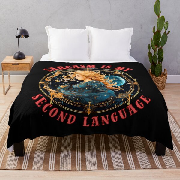 Item preview, Sarcasm Is My Second Language. sagittarius lovers designed and sold by ZodiacWonders.