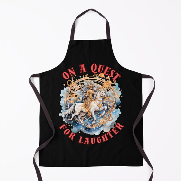 Item preview, On A Quest For Laughter. sagittarius astrology designed and sold by ZodiacWonders.