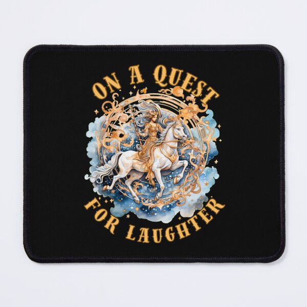 Item preview,  On A Quest For Laughter. sagittarius sign designed and sold by ZodiacWonders.