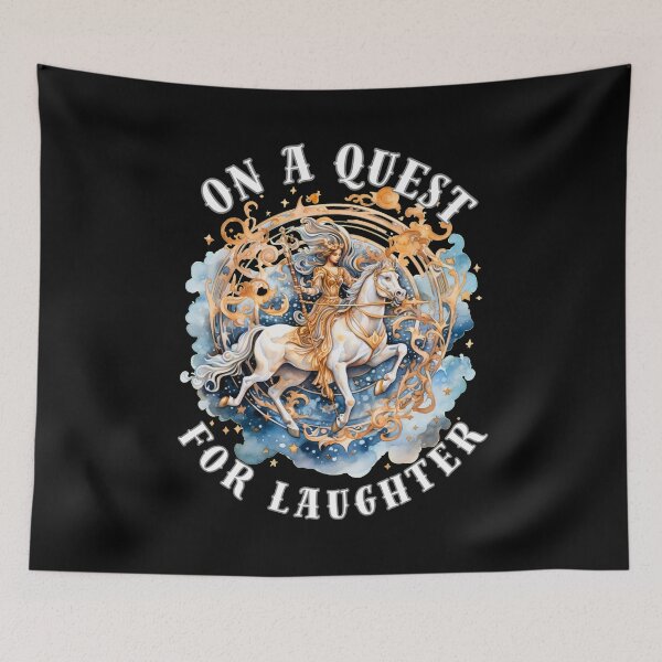 Item preview,  On A Quest For Laughter designed and sold by ZodiacWonders.