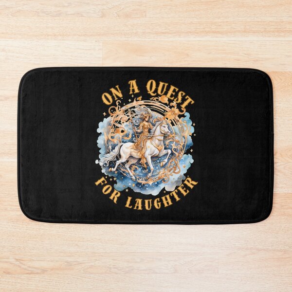 Item preview,  On A Quest For Laughter. sagittarius sign designed and sold by ZodiacWonders.