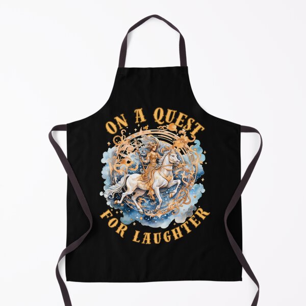 Item preview, On A Quest For Laughter. sagittarius sign designed and sold by ZodiacWonders.