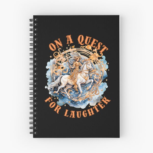 Item preview,  On A Quest For Laughter. sagittarius season designed and sold by ZodiacWonders.