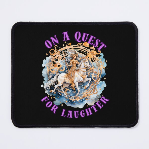 Item preview,  On A Quest For Laughter. sagittarius constellation designed and sold by ZodiacWonders.