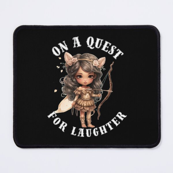 Item preview, On A Quest For Laughter. sagittarius funny designed and sold by ZodiacWonders.