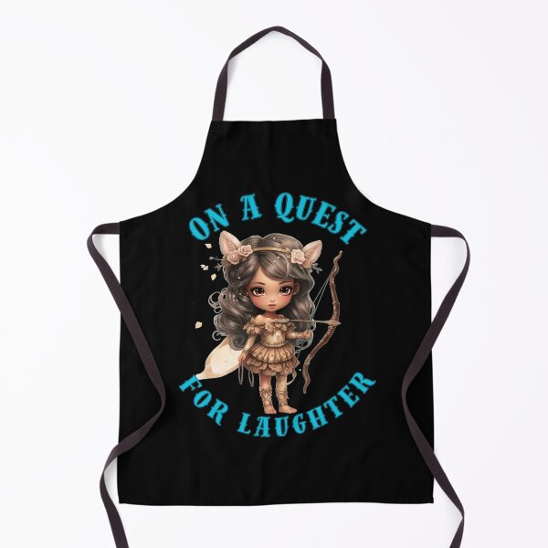 Item preview, On A Quest For Laughter. sagittarius quote designed and sold by ZodiacWonders.