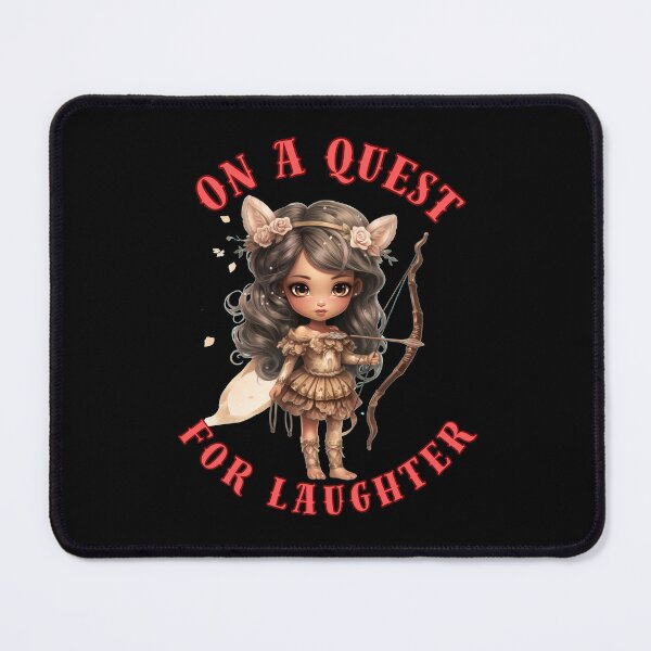 Item preview, On A Quest For Laughter. sagittarius lovers designed and sold by ZodiacWonders.