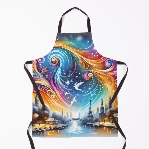 Item preview, Enchanted Cityscape: A Whimsical Twilight designed and sold by Vitalka-uk.