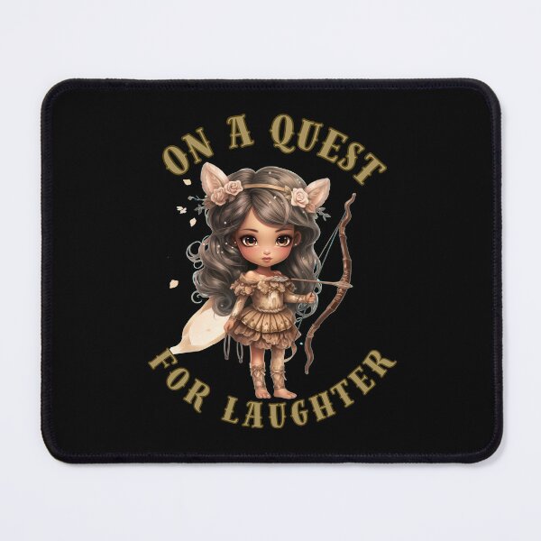 Item preview, On A Quest For Laughter. sagittarius november designed and sold by ZodiacWonders.