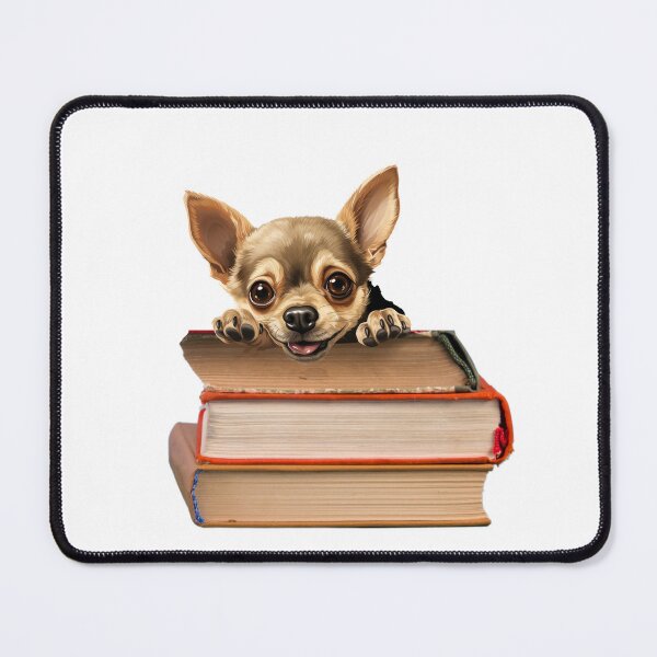 Item preview, Chihuahua And Books designed and sold by TheAnimalZ00.
