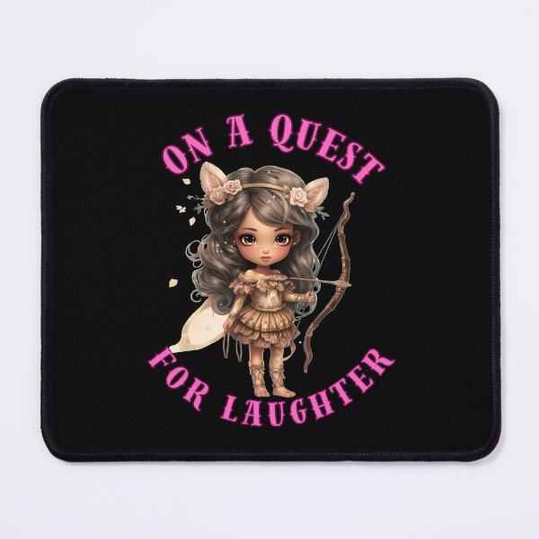 Item preview,  On A Quest For Laughter. cute sagittarius designed and sold by ZodiacWonders.