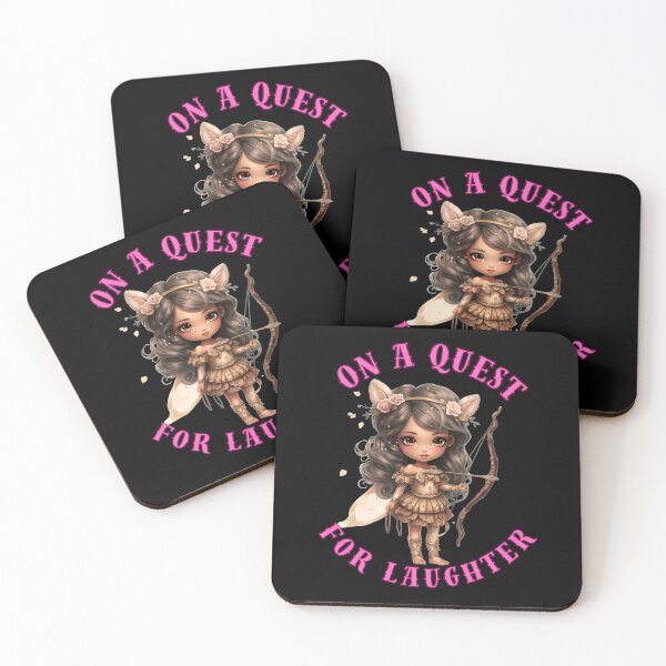 Item preview,  On A Quest For Laughter. cute sagittarius designed and sold by ZodiacWonders.