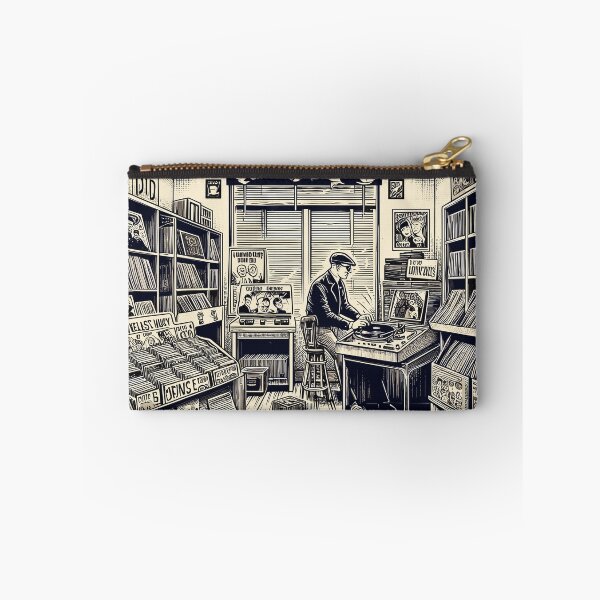Item preview, Record shop designed and sold by OldSchoolRetro.