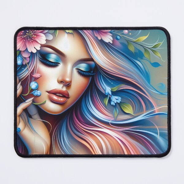 Item preview, Spring's Essence: A Portrait of Floral Serenity designed and sold by Vitalka-uk.