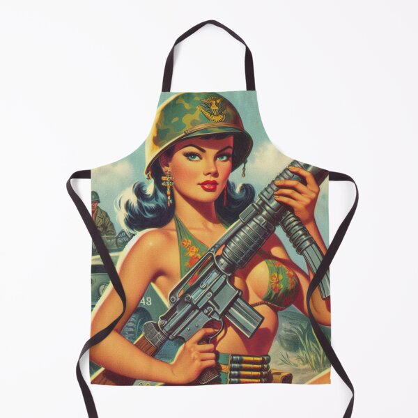 Item preview, Vintage Army Girl designed and sold by PulpVintage.