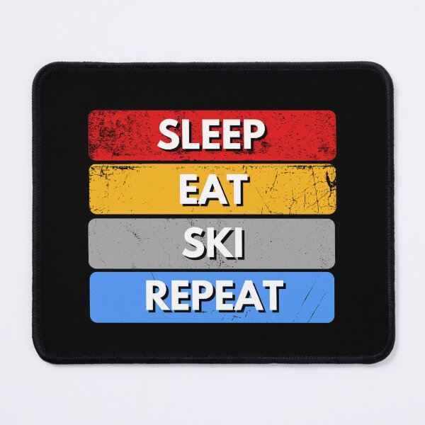 Item preview, Sleep Eat Ski Repeat designed and sold by MtValleyDesign.