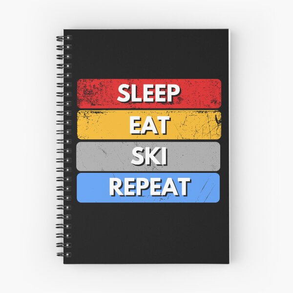 Item preview, Sleep Eat Ski Repeat designed and sold by MtValleyDesign.