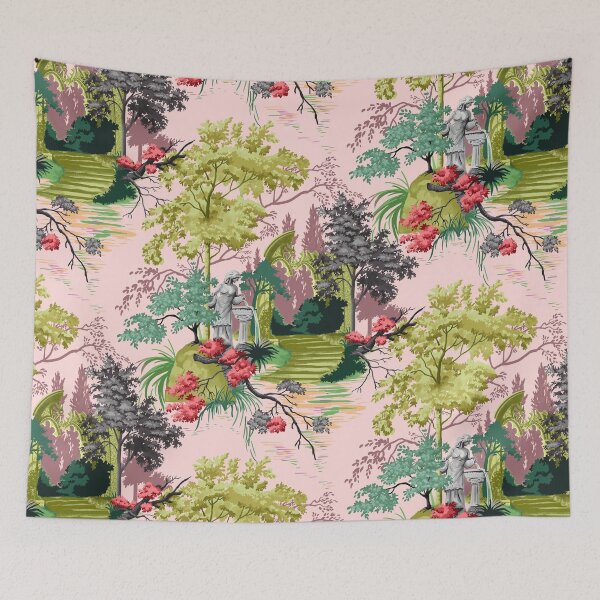 Item preview, Gothic Garden Pink and Green designed and sold by vinpauld.