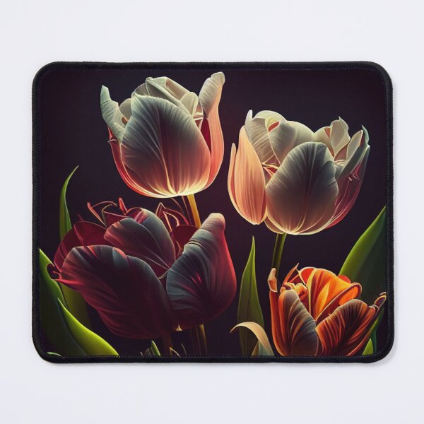 Item preview, Tulip Artwork | Night Skies | Tulip Print | White Tulip | Digital Download | Floral Print | Printable Décor | Home Beautification | T2 | designed and sold by Unboundartsau.