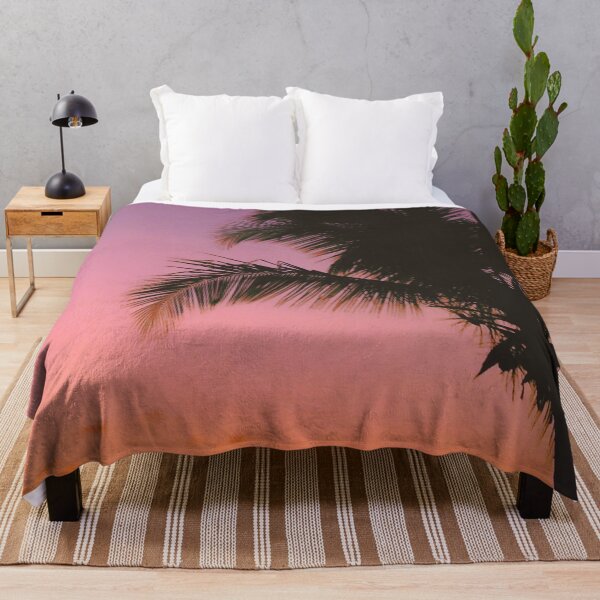 Item preview, Silhouette of Sunset Palm designed and sold by LuizaK.