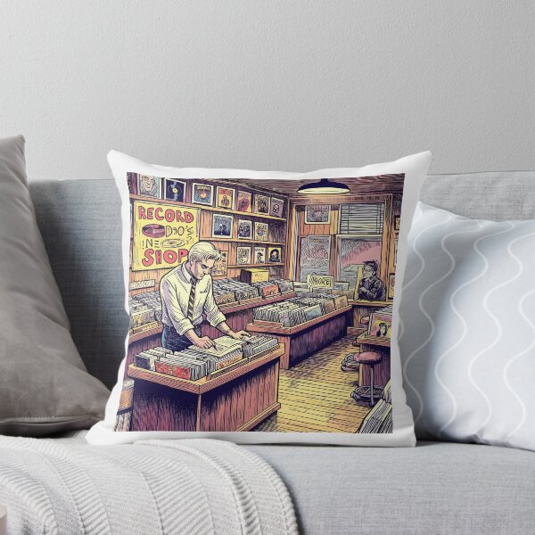 Item preview, Record shop designed and sold by OldSchoolRetro.