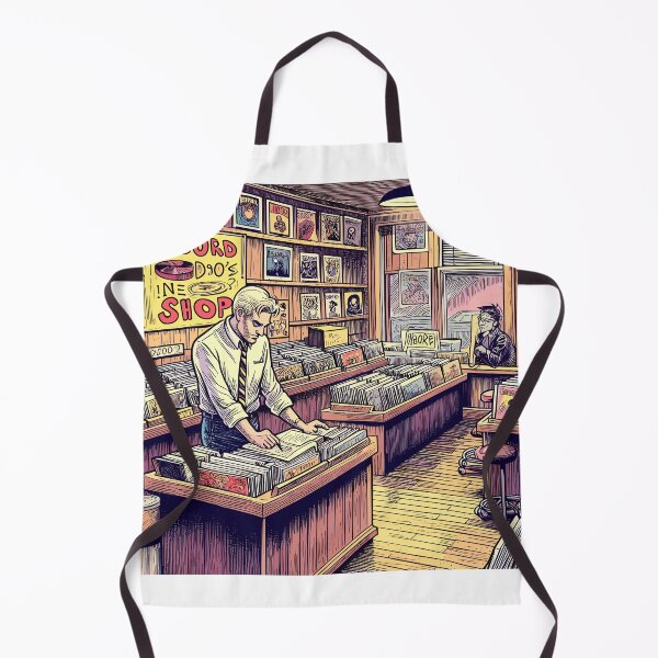 Item preview, Record shop designed and sold by OldSchoolRetro.