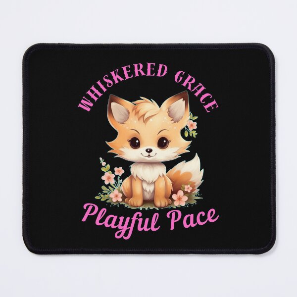 Item preview, Whiskered Grace, Playful Pace. cool fox designed and sold by FoxVibes.