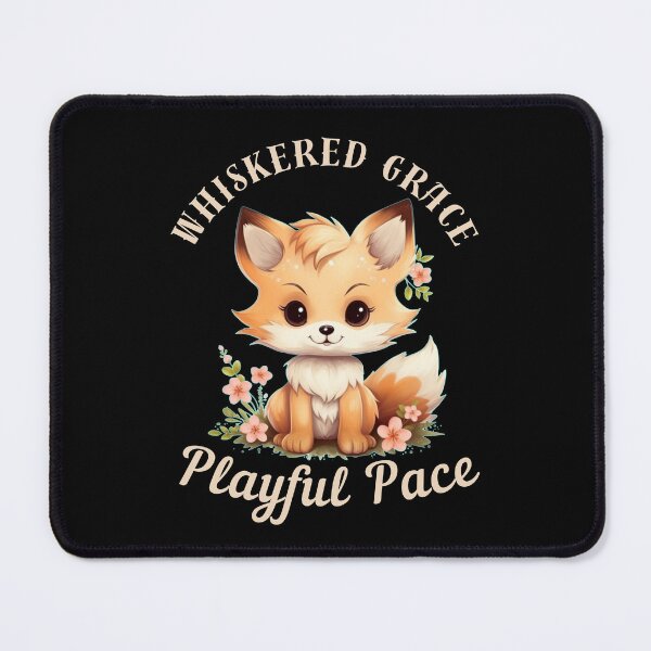 Item preview, Whiskered Grace, Playful Pace. realistic fox designed and sold by FoxVibes.