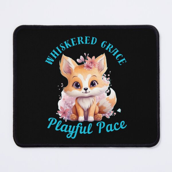 Item preview, Whiskered Grace, Playful Pace. vintage fox designed and sold by FoxVibes.