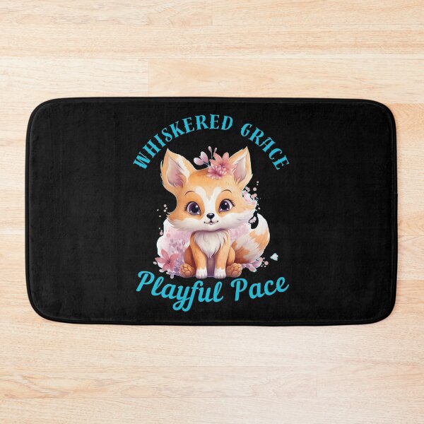 Item preview, Whiskered Grace, Playful Pace. vintage fox designed and sold by FoxVibes.