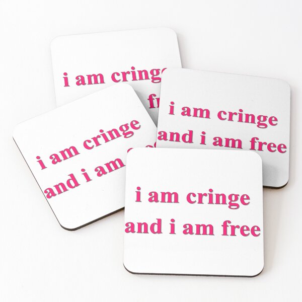 Item preview, I Am Cringe Meme Sticker designed and sold by cow-goes-moo.