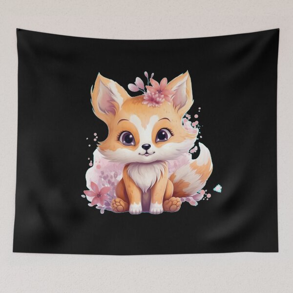 Artikelvorschau, Retro-Fuchs entworfen und verkauft von FoxVibes.