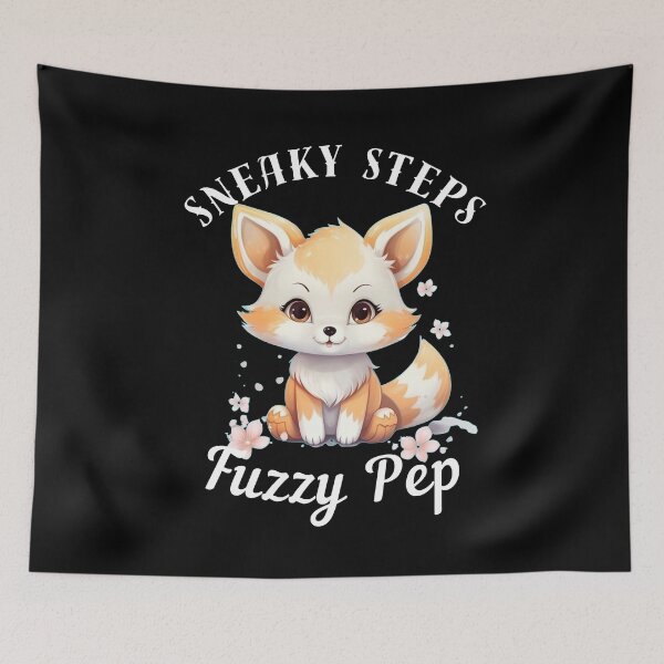 Item preview, Sneaky Steps, Fuzzy Pep designed and sold by FoxVibes.