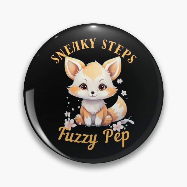 Artikelvorschau, Sneaky Steps, Fuzzy Pep. Fuchsliebhaber entworfen und verkauft von FoxVibes.