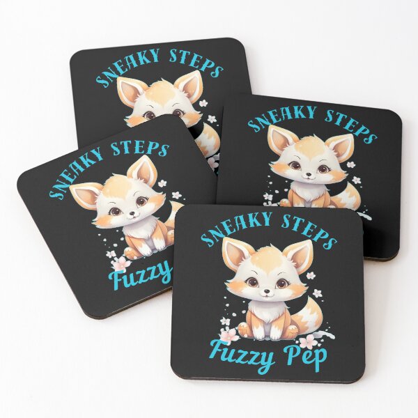 Item preview, Sneaky Steps, Fuzzy Pep. fox face designed and sold by FoxVibes.