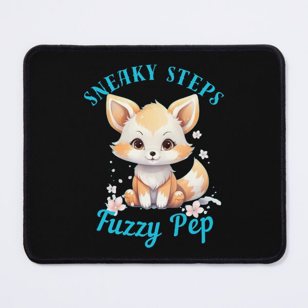 Item preview, Sneaky Steps, Fuzzy Pep. fox face designed and sold by FoxVibes.