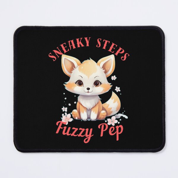 Artikelvorschau, Sneaky Steps, Fuzzy Pep. Fuchskopf entworfen und verkauft von FoxVibes.
