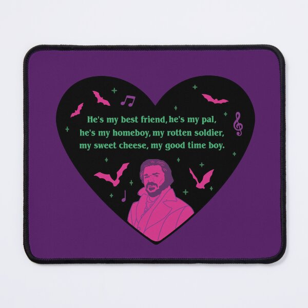 Item preview, Laszlo Cravensworth Best Friend Quote - Vampire Pink Heart designed and sold by maura41.
