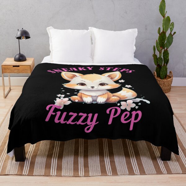 Item preview, Sneaky Steps, Fuzzy Pep. cool fox designed and sold by FoxVibes.