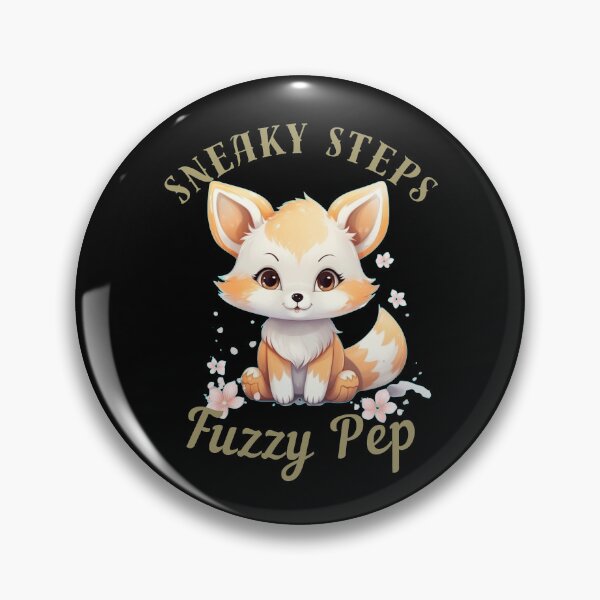 Item preview, Sneaky Steps, Fuzzy Pep. realistic fox designed and sold by FoxVibes.