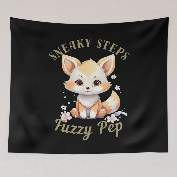 Item preview, Sneaky Steps, Fuzzy Pep. realistic fox designed and sold by FoxVibes.
