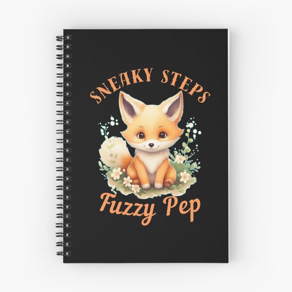 Item preview, Sneaky Steps, Fuzzy Pep. fox watercolor designed and sold by FoxVibes.