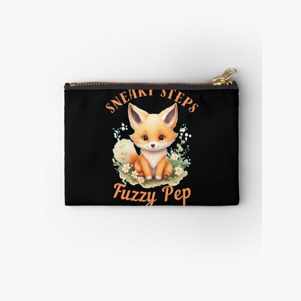 Item preview, Sneaky Steps, Fuzzy Pep. fox watercolor designed and sold by FoxVibes.