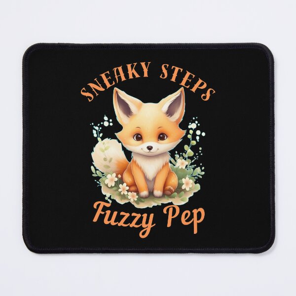 Item preview, Sneaky Steps, Fuzzy Pep. fox watercolor designed and sold by FoxVibes.