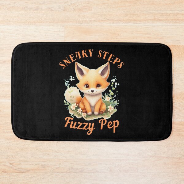 Item preview, Sneaky Steps, Fuzzy Pep. fox watercolor designed and sold by FoxVibes.