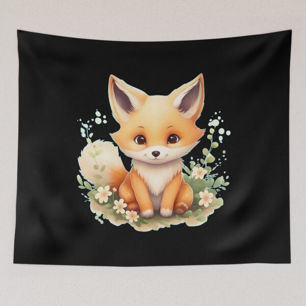 Artikelvorschau, Retro-Fuchs entworfen und verkauft von FoxVibes.