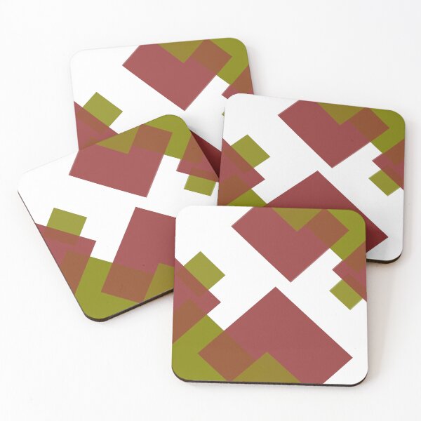 Item preview, Burgundy Olive Green Modern Design  designed and sold by Amal20.